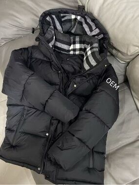 Men’s Burberry Black Puffer Jacket